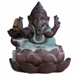 Statue Ganesh Inde Vert