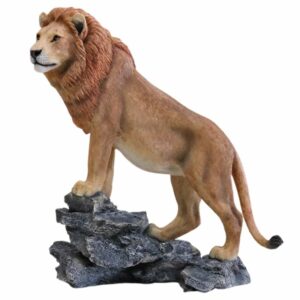 Statue Lion Résine Naturelle