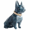 Statue Origami Bouledogue