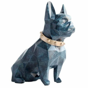 Statue Origami Bouledogue