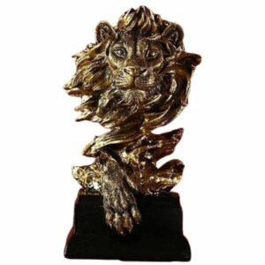 Statue Lion Or