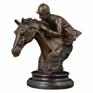 Statue Cheval Bronze