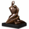 Statue Bronze Couple Invincible