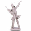 Statue Couple Amour Abstrait