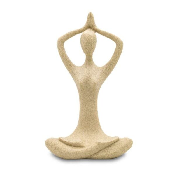 Statue Femme Yoga Family