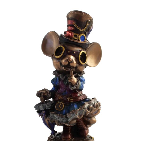 Statue Souris Steampunk