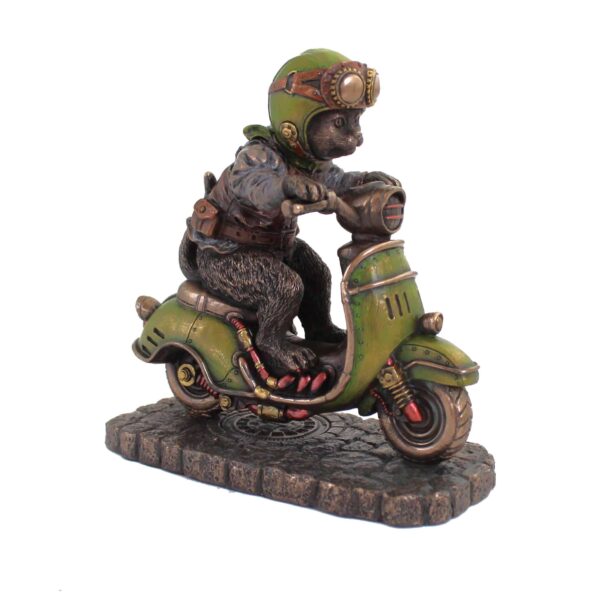 Statue Chat Steampunk