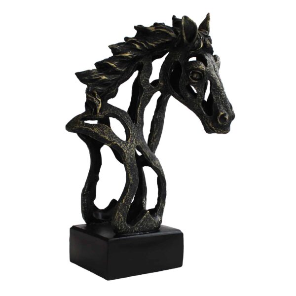 Statuette Tete de Cheval Stylisée