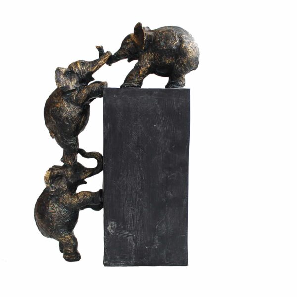 Statuette Elephants Aide et Ascension