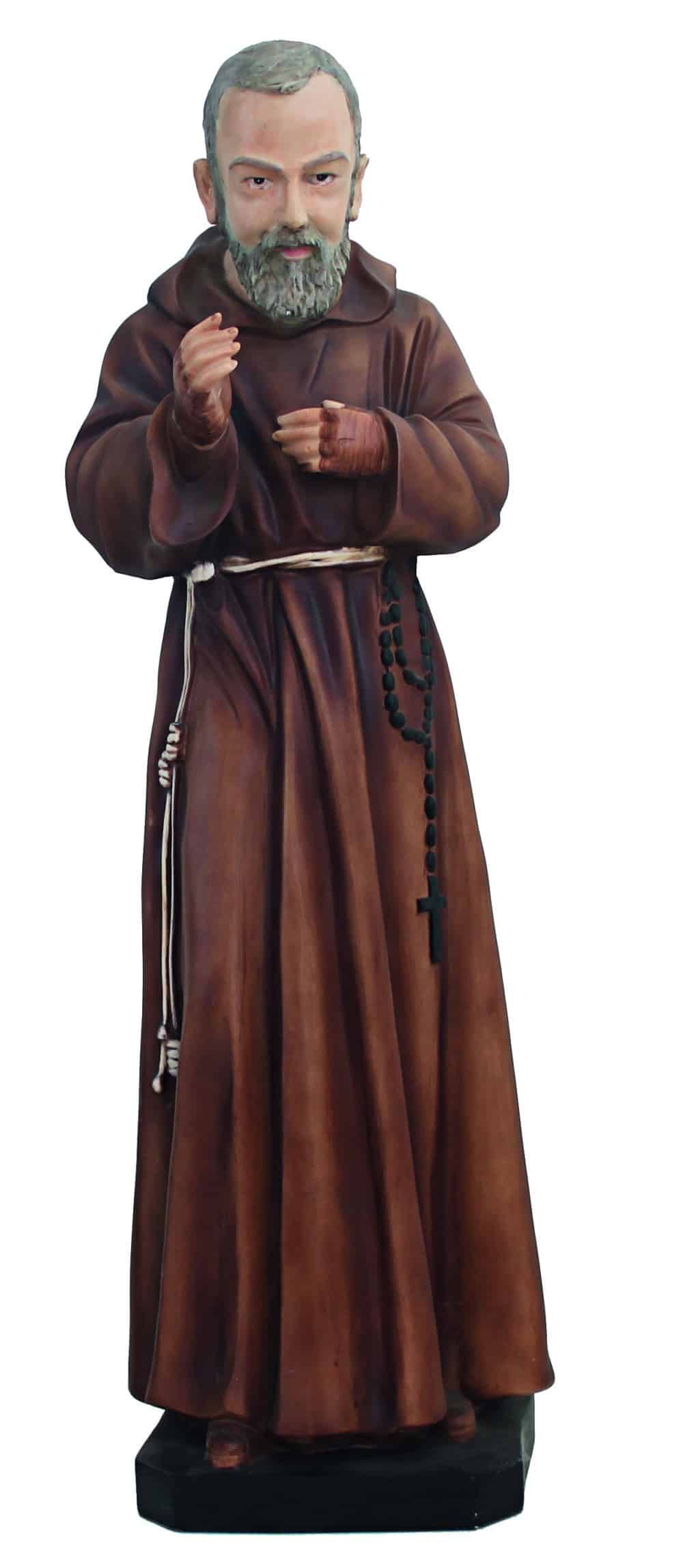 Statuette de Padre Pio en Résine - 60 cm